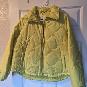 Universal Thread Light Neon Yellow/Green Jacket